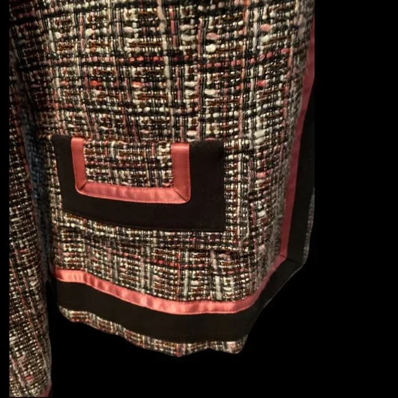 Dressbarn Jacket Front Button Closure Lined Size 8 - Picture 5 of 10